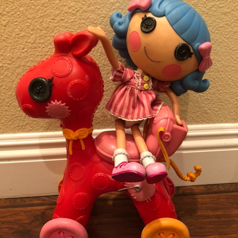 Lalaloopsy red giraffe horse only for sale.